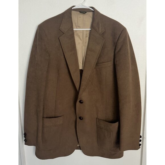 Branford Taylor Men's  Sport Coat Blazer Brown - Picture 2 of 16